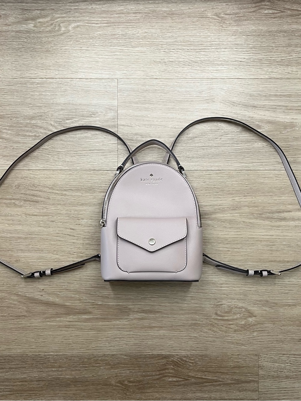 Kate Spade Schuyler Mini Leather Backpack Pink